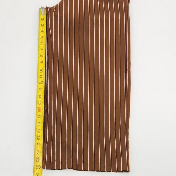 Urban Outfitters Striped Square-Neck Wide Leg  Striped Jumpsuit Women's Small - Picture 8 of 9